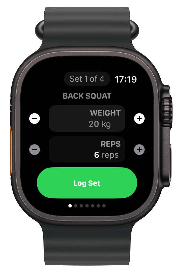 Apple Watch Active Workout