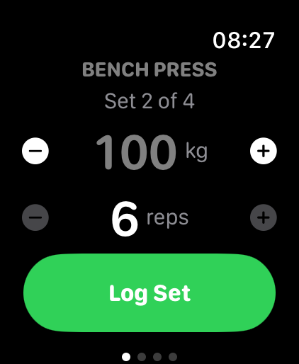 Apple Watch Active Workout